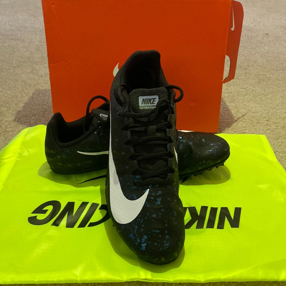 Nike Zoom Rival S 9 track spikes black/white-indigo fog